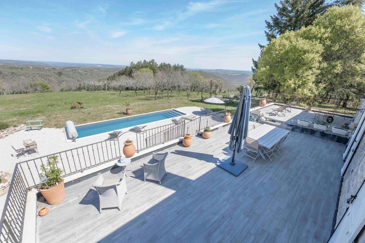 Domaine La Garenne Bed & Breakfast Reilhaguet Exterior foto
