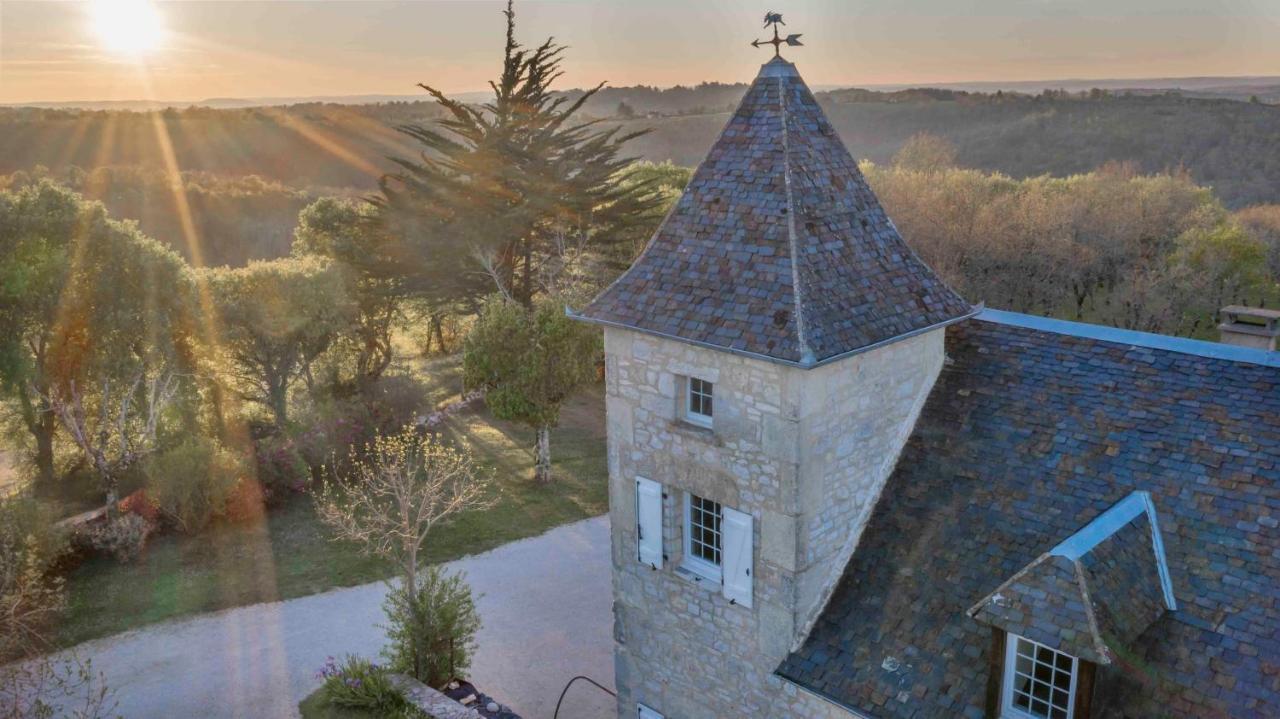 Domaine La Garenne Bed & Breakfast Reilhaguet Exterior foto