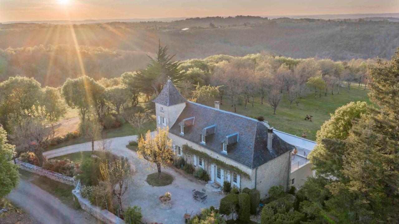 Domaine La Garenne Bed & Breakfast Reilhaguet Exterior foto