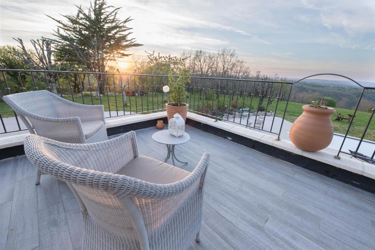 Domaine La Garenne Bed & Breakfast Reilhaguet Exterior foto