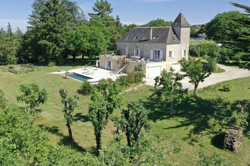 Domaine La Garenne Bed & Breakfast Reilhaguet Exterior foto