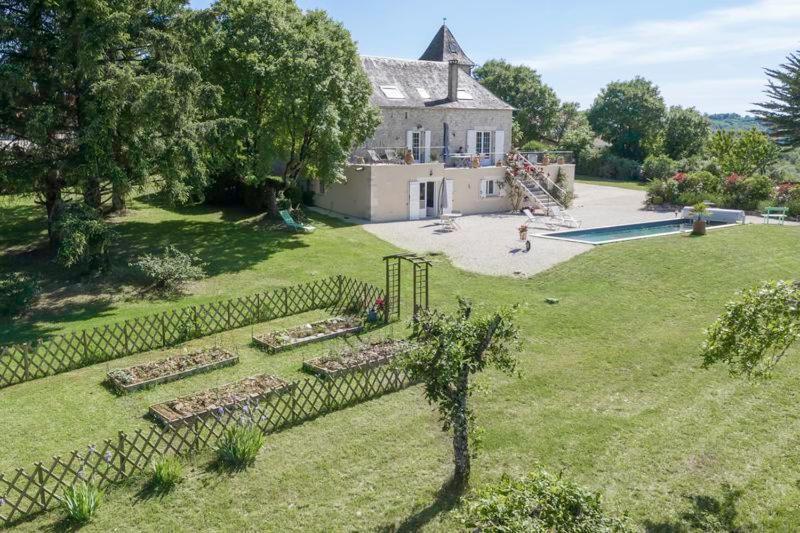 Domaine La Garenne Bed & Breakfast Reilhaguet Exterior foto