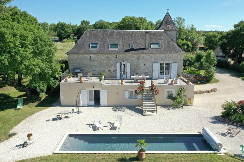 Domaine La Garenne Bed & Breakfast Reilhaguet Exterior foto