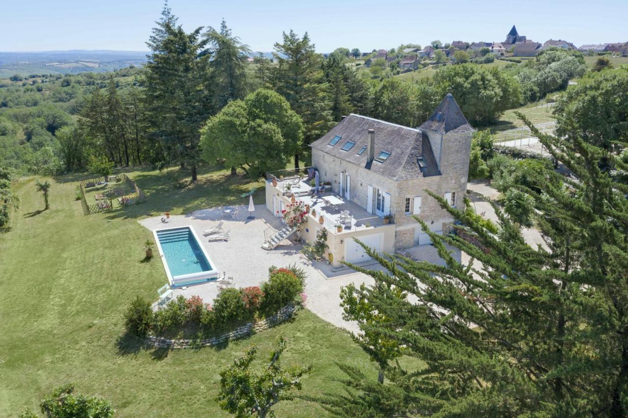 Domaine La Garenne Bed & Breakfast Reilhaguet Exterior foto