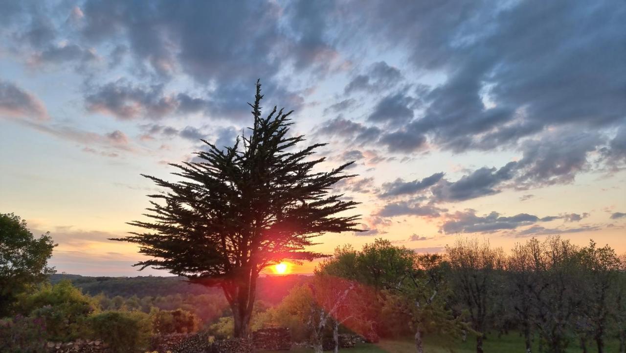 Domaine La Garenne Bed & Breakfast Reilhaguet Exterior foto